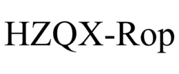 HZQX-ROP trademark