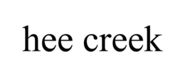 HEE CREEK trademark
