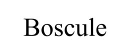 BOSCULE trademark