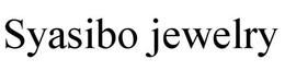 SYASIBO JEWELRY trademark