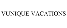 VUNIQUE VACATIONS trademark