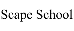 SCAPE SCHOOL trademark