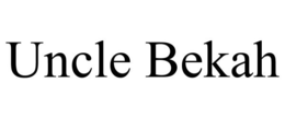 UNCLE BEKAH trademark