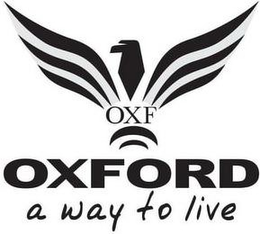 OXF OXFORD A WAY TO LIVE trademark