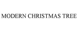 MODERN CHRISTMAS TREE trademark