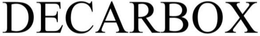 DECARBOX trademark