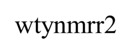 WTYNMRR2 trademark