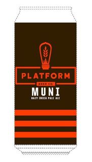 PLATFORM BEER CO. MUNI HAZY INDIA PALE ALE trademark