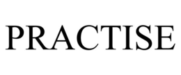 PRACTISE trademark