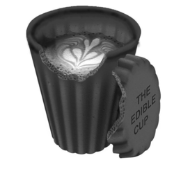 THE EDIBLE CUP trademark