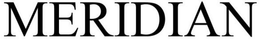 MERIDIAN trademark