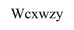 WCXWZY trademark