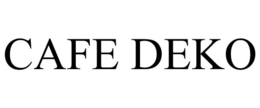 CAFE DEKO trademark