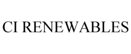 CI RENEWABLES trademark