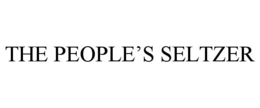 THE PEOPLE'S SELTZER trademark