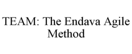 TEAM: THE ENDAVA AGILE METHOD trademark