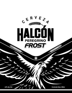 CERVEZA HALCÓN PEREGRINO FROST 4.6% ALC./VOL. CONTENIDO NETO: 350 ML. trademark