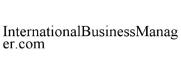 INTERNATIONALBUSINESSMANAGER.COM trademark