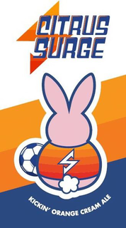 CITRUS SURGE KICKIN' ORANGE CREAM ALE trademark