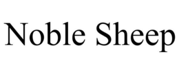 NOBLE SHEEP trademark