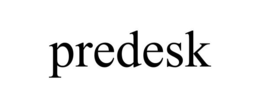 PREDESK trademark