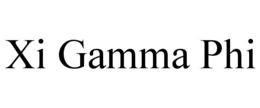 XI GAMMA PHI trademark