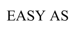 EASY AS trademark