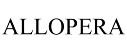 ALLOPERA trademark