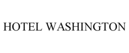 HOTEL WASHINGTON trademark