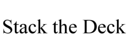 STACK THE DECK trademark