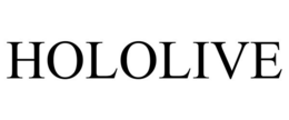 HOLOLIVE trademark