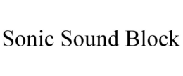 SONIC SOUND BLOCK trademark