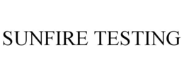 SUNFIRE TESTING trademark