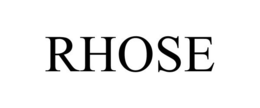 RHOSE trademark