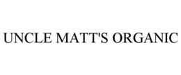 UNCLE MATT'S ORGANIC trademark
