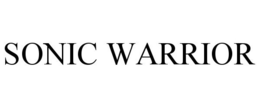 SONIC WARRIOR trademark