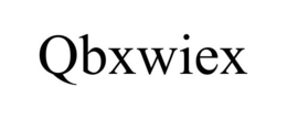 QBXWIEX trademark