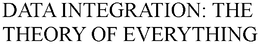 DATA INTEGRATION: THE THEORY OF EVERYTHING trademark