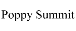 POPPY SUMMIT trademark