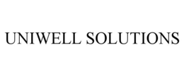 UNIWELL SOLUTIONS trademark