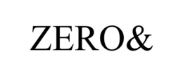 ZERO& trademark