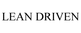 LEAN DRIVEN trademark