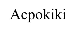 ACPOKIKI trademark
