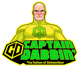 CD CD CAPTAIN DABBIN' THE SULTAN OF SOLVENTLESS trademark