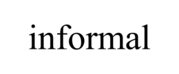 INFORMAL trademark
