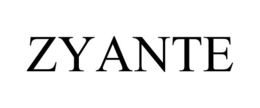 ZYANTE trademark
