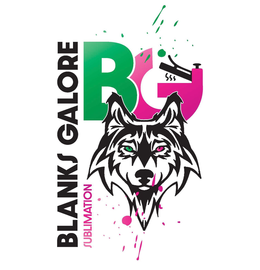 BG BLANKS GALORE SUBLIMATION trademark