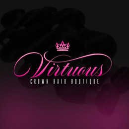 VIRTUOUS CROWN HAIR BOUTIQUE trademark