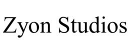 ZYON STUDIOS trademark