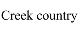 CREEK COUNTRY trademark